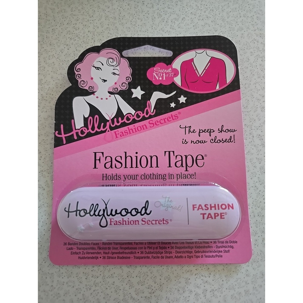 Hollywood Fashion Secrets - Fashion Tape: 36 Double Sided Strips‎ in Tin!